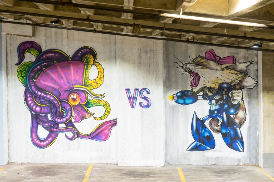 Tricerasquid vs. Megakitten